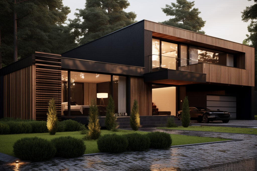 3d rendering house model (1)