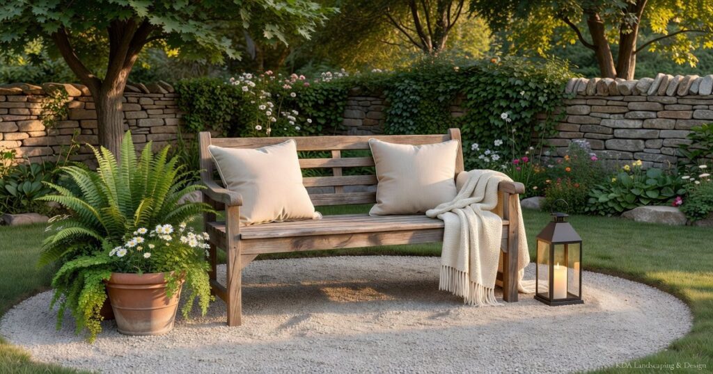 How to Decorate a Garden Bench Kdalandscapetion How to Decorate a Garden Bench Kdalandscapetion