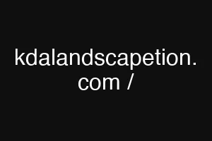 kdalandscapetion. com /